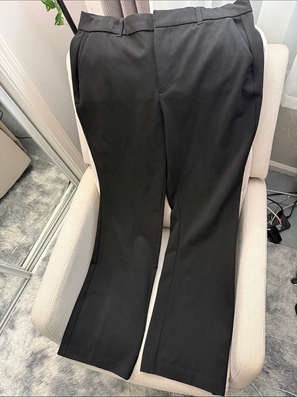 torrid Black Women's Dress Pants - Classic Straight Leg
